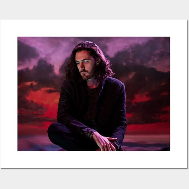 Hozier unreal unearth concert Wall Art by rafaeljusuf